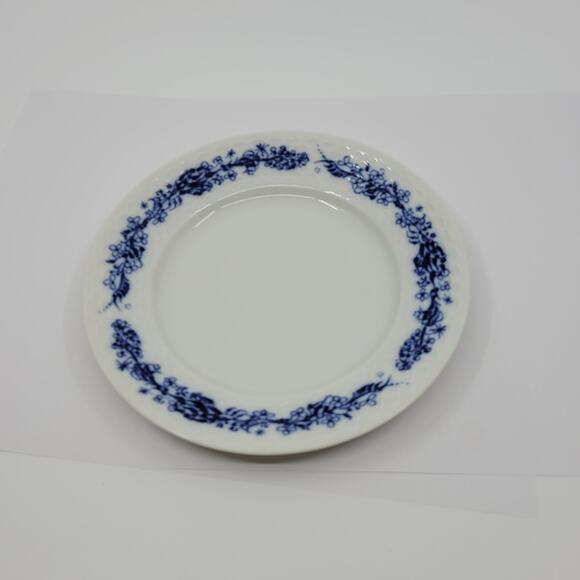 Rare Porsgrund Norway 67 6 3/4" embossed ceramic  dessert plate / saucer - Picture 1 of 10